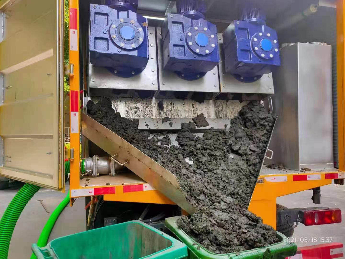 五常化粪池清掏城市维护站-泥浆净化干湿分离处理